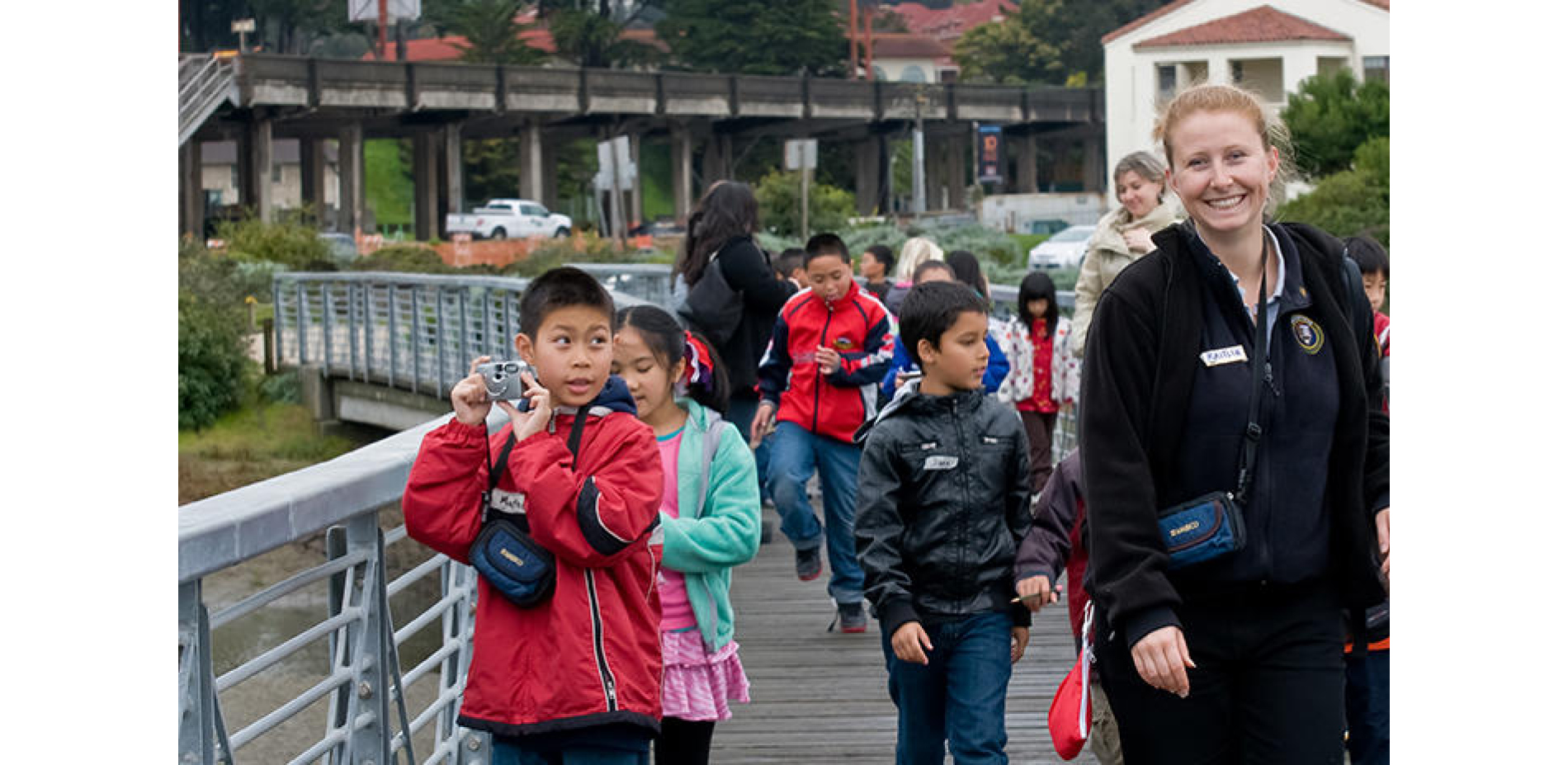 The park hosts youth programs for over 70 Bay Area schools.